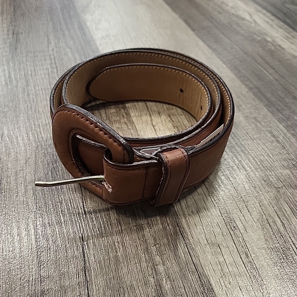 Eddie Bauer Leather Belt M9243, Brown